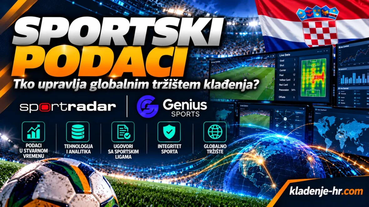 Sportski podaci i globalno tržište klađenja – Sportradar, Genius Sports, analiza sportskih informacija, tehnologija i distribucija podataka